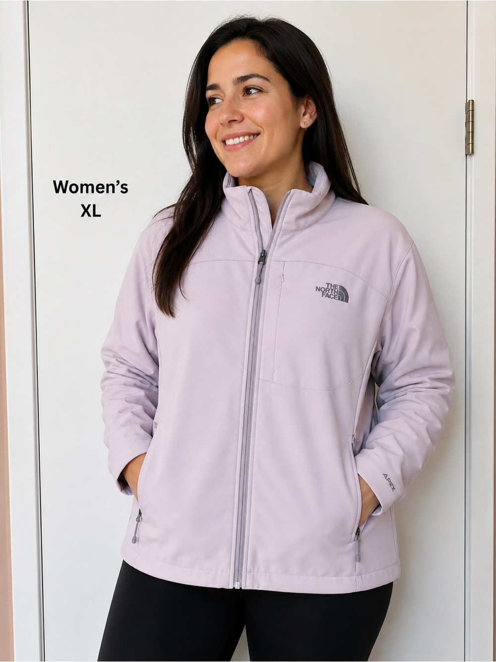 The North Face Women's XL  Light Lavender Full-Zip Utility Jacket